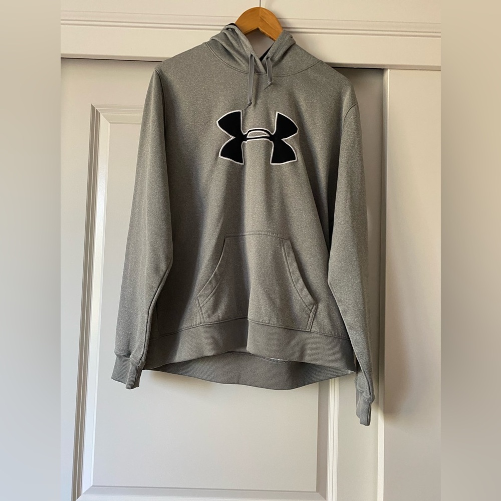 Under Armour Black and Gray Hoodie
